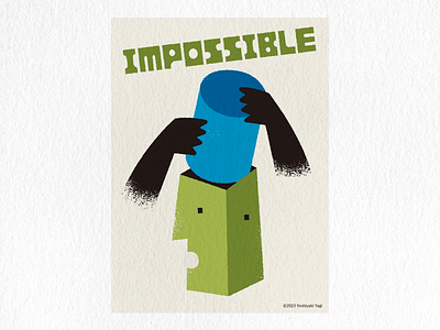 IMPOSSIBLE graphic design illustration