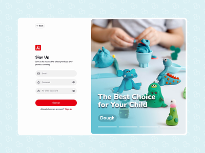 Master Toys Register and Login animation graphic design illustration login login and register motion design motiongraphics register sign up signin toy toy company ui design web design website